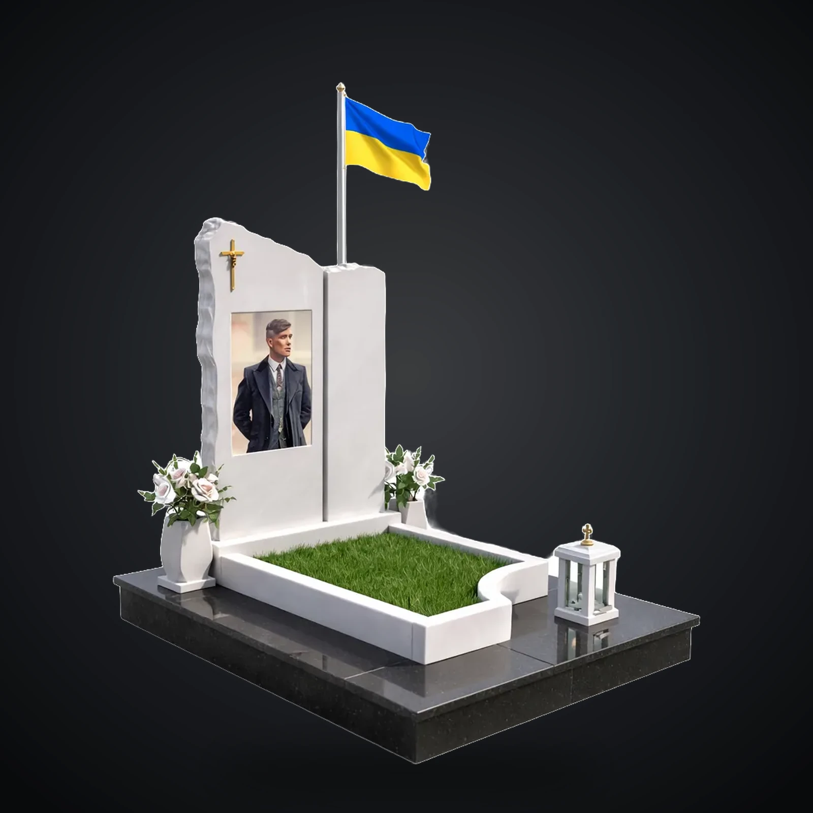 Памʼятник одинарний OD012