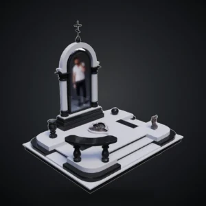 Памʼятник одинарний OD022