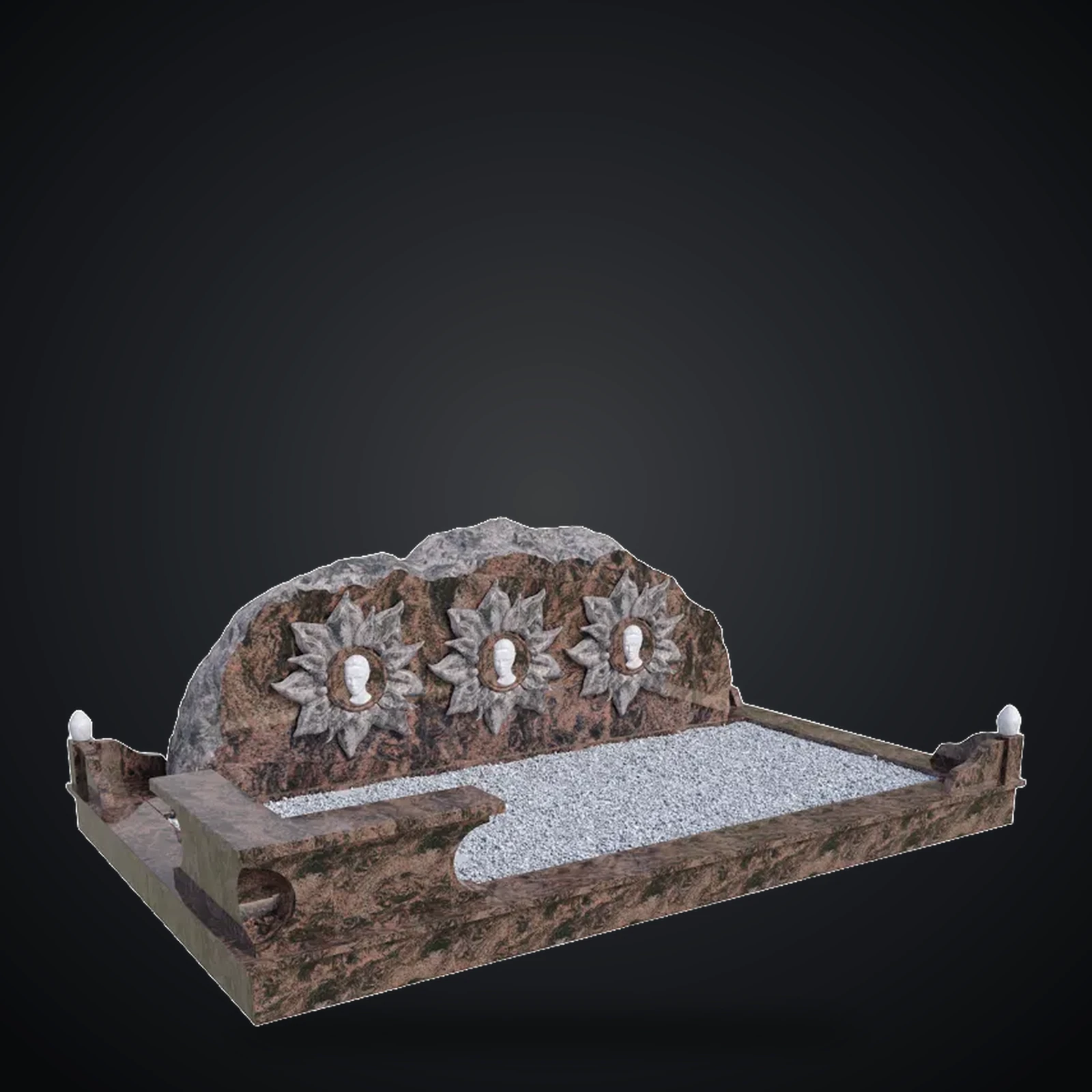 Памʼятник подвійний PP227